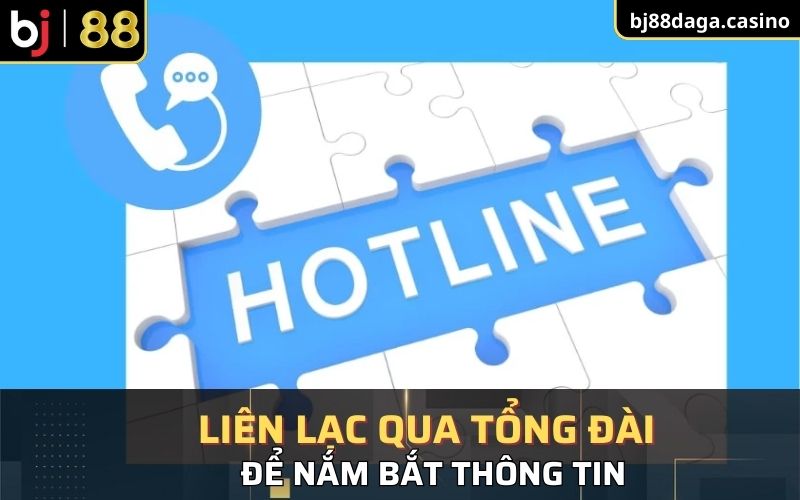 Gọi điện đến tổng đài là cách liên lạc cổng game