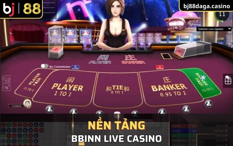 Nền tảng BB INN live casino